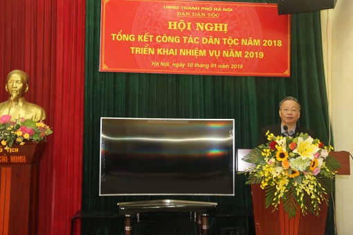 Phó Chủ tịch Thường trực UBND Thành phố Nguyễn Văn Sửu  phát biểu tại Hội nghị